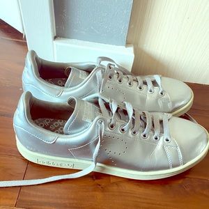 Silver Raf Simmons Stan Smith Adidas Size 10